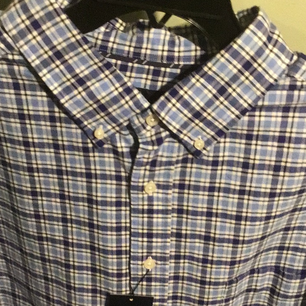 Men’s big and tall long sleeve shirt